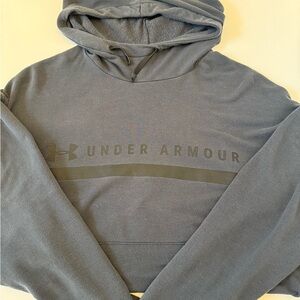 Under Armour Men's Rival Fleece Blue Sweatshirt Hoodie Men’s Size XL